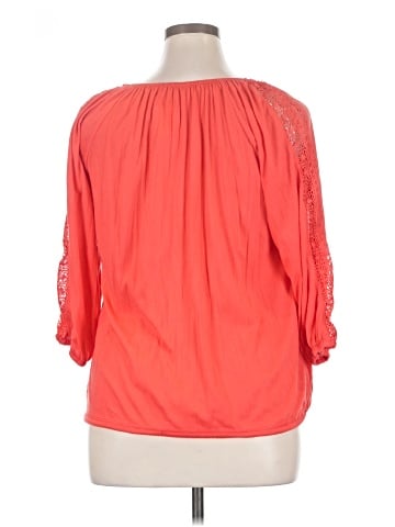 New York Laundry 3/4 Sleeve Top (view 2)