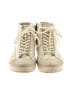 Ecco 100% Leather Ivory Sneakers Size 8 - photo 2