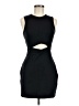 Express Solid Black Cocktail Dress Size 6 - photo 1