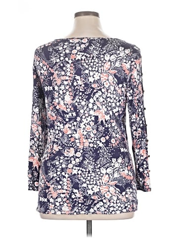 Cable & Gauge 3/4 Sleeve Blouse (view 2)