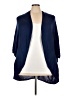 Melissa McCarthy Seven7 100% Viscose Blue Cardigan Size 4X - photo 1