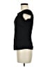 Topshop Black Short Sleeve Top Size 8 - photo 5