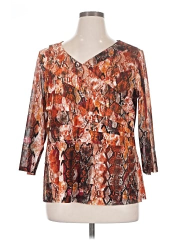 TanJay 3/4 Sleeve Blouse (view 1)