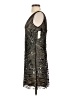 Aidan Mattox 100% Polyester Silver Cocktail Dress Size 4 - photo 5