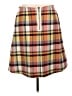 Boden Plaid Orange Wool Skirt Size 10 - photo 2
