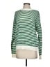Spiritual Gangster Stripes Green Pullover Sweater Size S - photo 1