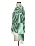 Spiritual Gangster Stripes Green Pullover Sweater Size S - photo 5