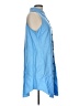 Boho Chic Blue Casual Dress Size L - photo 4