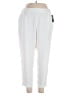 Vince Camuto 100% Polyester Solid White Casual Pants Size 1X - photo 1