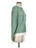 Spiritual Gangster Stripes Green Pullover Sweater Size S - photo 4