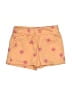 Cat & Jack Floral Yellow Shorts Size 4T - photo 1