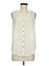 Maurices 100% Polyester Ivory Sleeveless Blouse Size M - photo 1
