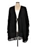 Melissa McCarthy Seven7 100% Polyester Black Kimono Size 3X - photo 1