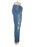 Trafaluc by Zara Floral Blue Jeans Size 6 - photo 4