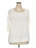 Notations 100% Viscose Ivory 3/4 Sleeve Blouse Size 3X - photo 1