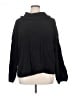 Seven7 100% Polyester Solid Black Pullover Sweater Size XL - photo 1