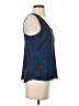 Halogen 100% Polyester Blue Sleeveless Top Size XS - photo 4