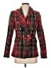 Rachel Zoe Plaid Red Blazer Size S - photo 1