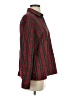 Foxcroft Plaid Red Long Sleeve Button-Down Shirt Size S - photo 4