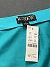J.Crew 100% Polyester Solid Teal Casual Skirt Size 2X - photo 4