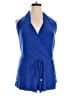 Magicsuit Solid Blue Romper Size 14 - photo 1