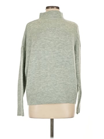 Madewell Dillon Mockneck Pullover Sweater (view 1)