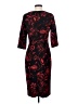 Black Halo Print Black Cocktail Dress Size 4 - photo 2