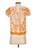 Madewell Orange Short Sleeve Blouse Size S - photo 2