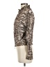 Alberto Makali 100% Polyester Animal Print Silver Jacket Size 8 - photo 5