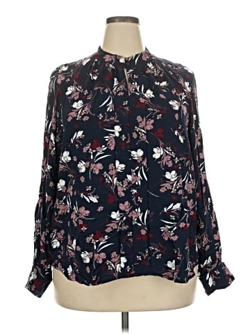 Liz Claiborne Long Sleeve Blouse (view 1)