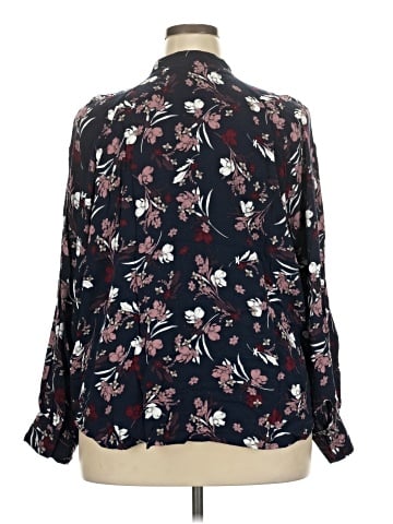 Liz Claiborne Long Sleeve Blouse (view 2)