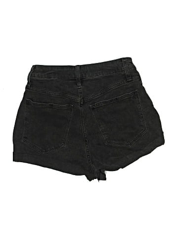Madewell Curvy High-Rise Denim Shorts in Lunar Wash (view 2)