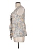 Edme & Esyllte Graphic Blue Sleeveless Blouse Size 10 - photo 5