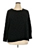 Jane and Delancey Animal Print Black Pullover Sweater Size 2X - photo 1