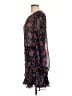 Veronica Beard 100% Silk Floral Black Cocktail Dress Size 10 - photo 5