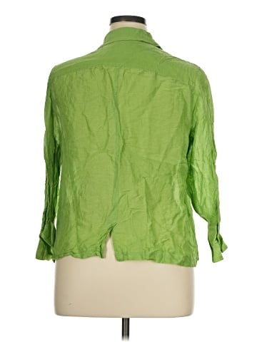Coldwater Creek 3/4 Sleeve Button-Down Shirt (view 2)