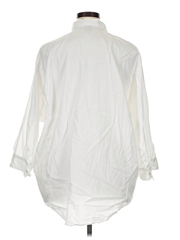 Gap 3/4 Sleeve Button-Down Shirt (view 2)