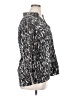 Notations Animal Print Silver 3/4 Sleeve Blouse Size 1X - photo 4