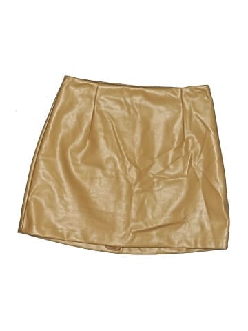 Abercrombie & Fitch Faux Leather Skirt (view 1)
