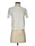 Zara Ivory Short Sleeve T-Shirt Size S - photo 1
