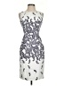 Nine West Graphic Gray Cocktail Dress Size 2 - photo 1