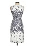 Nine West Graphic Gray Cocktail Dress Size 2 - photo 2