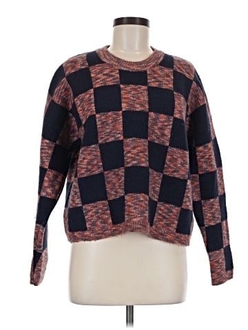 Madewell Checkered Pullover Sweater (view 1)