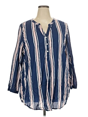Echo 3/4 Sleeve Blouse (view 1)