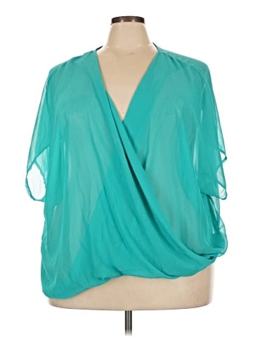 Dots 3/4 Sleeve Blouse (view 1)