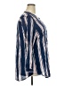 Echo Stripes Blue 3/4 Sleeve Blouse Size 2X - photo 4