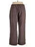 DKNY 100% Polyester Brown Casual Pants Size 16 - photo 2