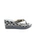 Coach Gray Black Wedges Size 10 - photo 1