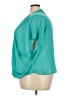 Dots 100% Polyester Teal 3/4 Sleeve Blouse Size 3X - photo 5