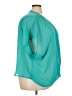 Dots 100% Polyester Teal 3/4 Sleeve Blouse Size 3X - photo 4